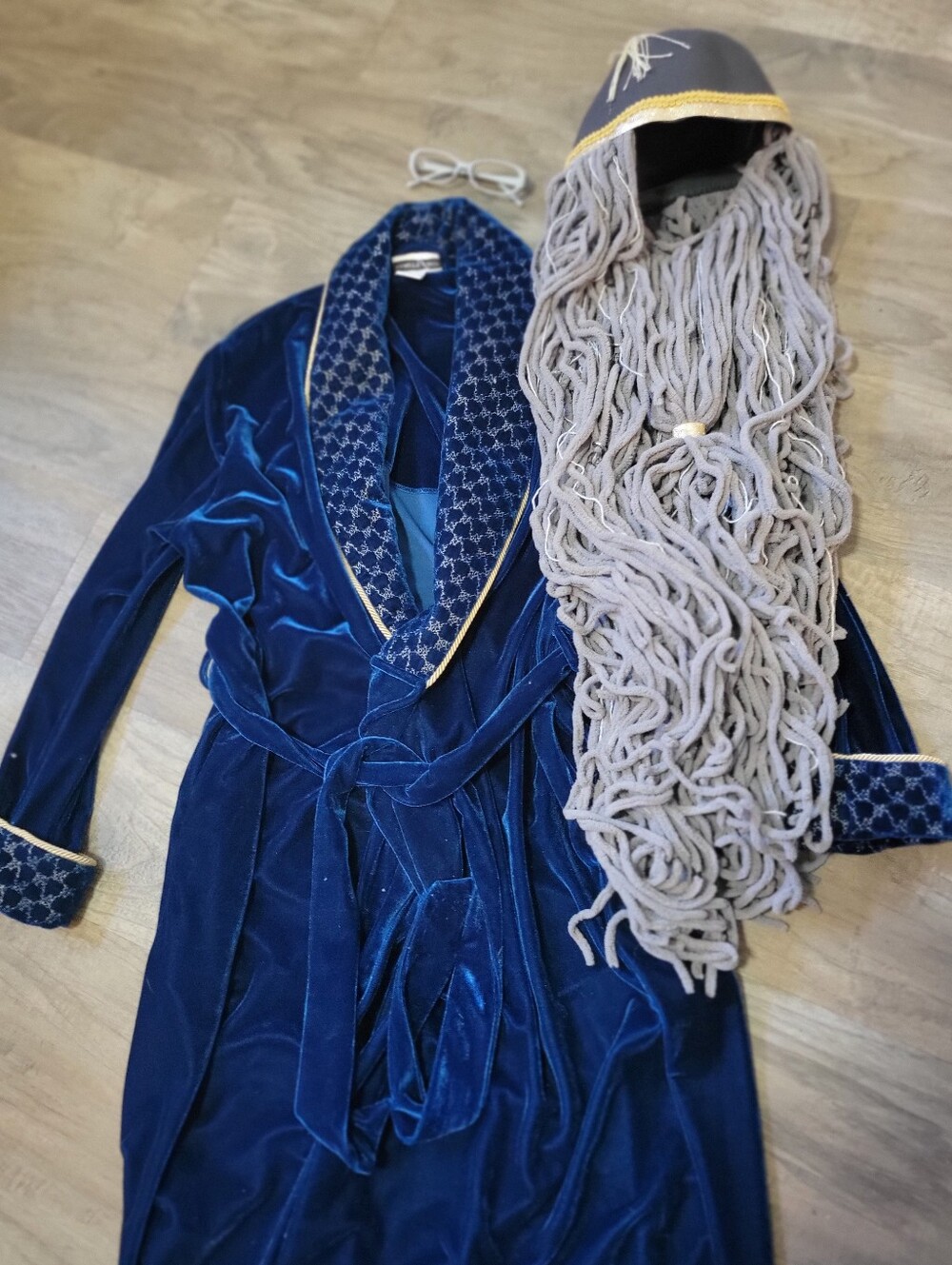 Homemade PRIZE WINNING Drumbledore HARRY POTTER HALLOWEEN COSTUME EUC